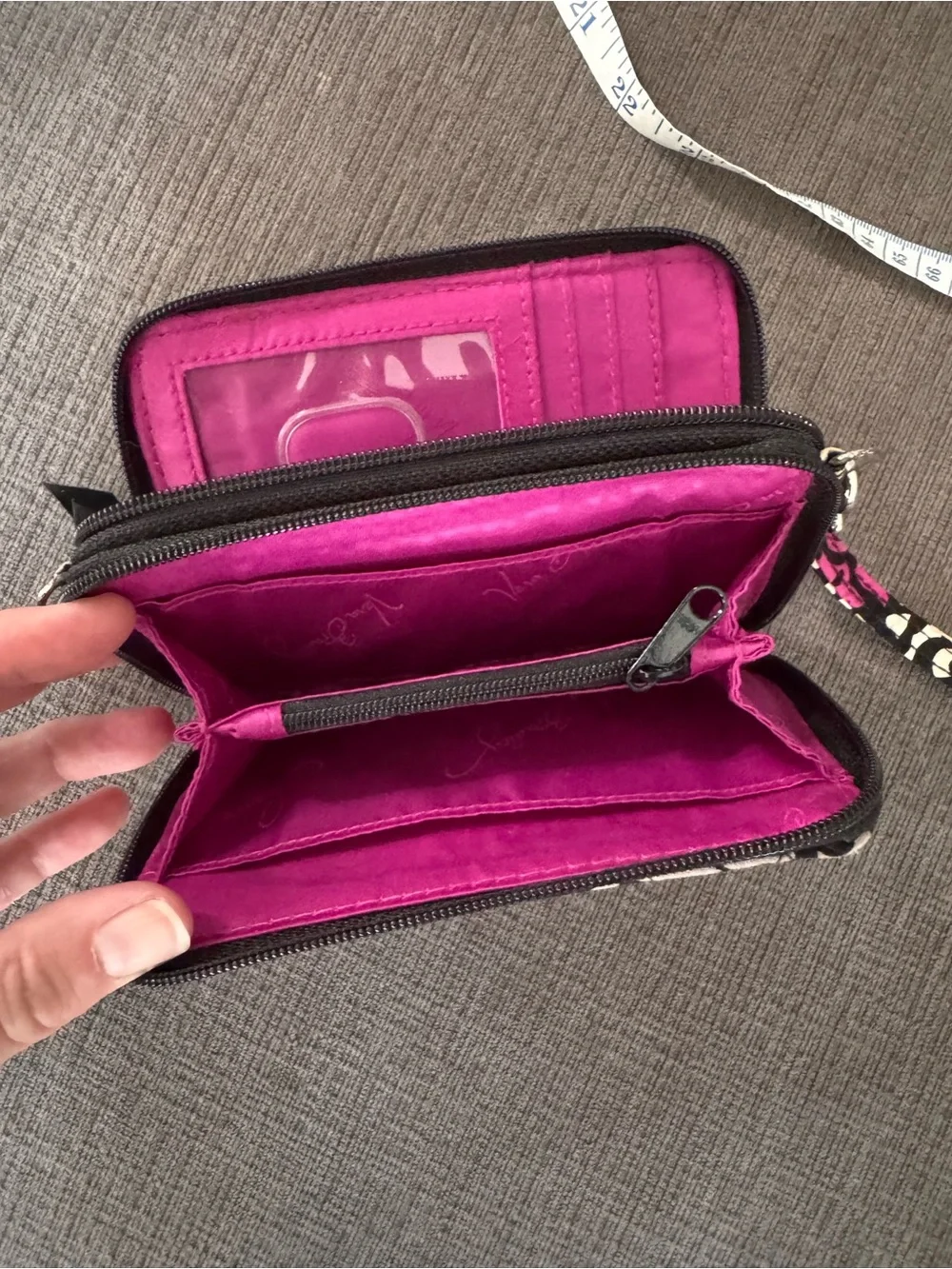 Vera Bradley Quilted Wristlet Clutch